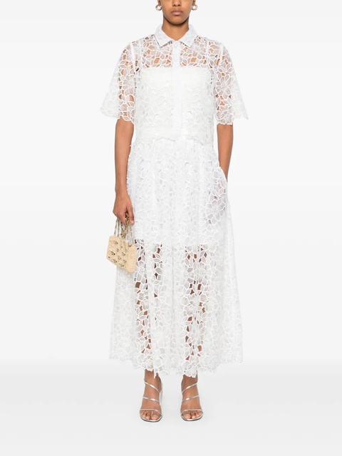 Maje floral-lace shirt - White - zdjęcie produktu nr 2
