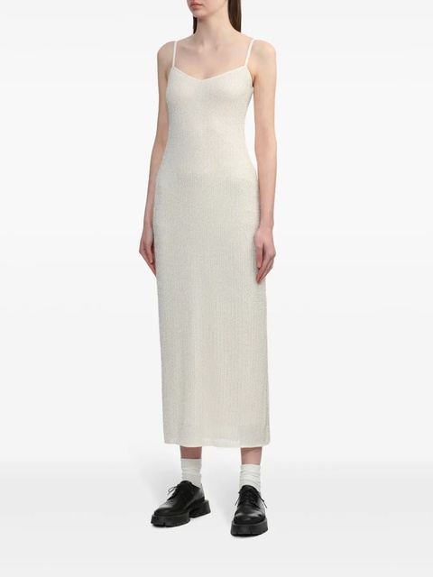 Self-Portrait rhinestone-embellished sleeveless maxi dress - Neutrals - zdjęcie produktu nr 2