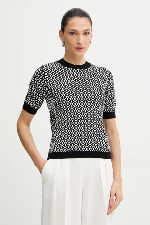 Morgan sweter damski kolor czarny lekki MSIX - zdjęcie produktu nr 1