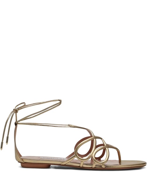 Aquazzura Infinito flat sandals - SOG - zdjęcie produktu nr 1
