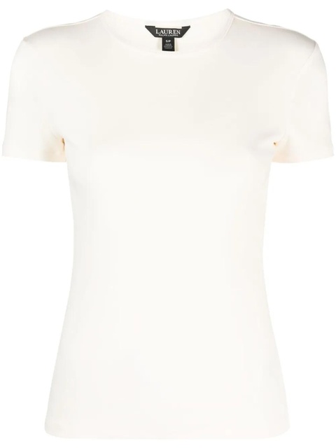 Lauren Ralph Lauren Alli knitted T-shirt - Neutrals - zdjęcie produktu nr 1