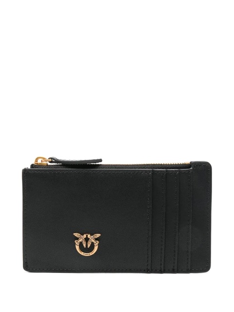 PINKO debossed-logo cardholder - Black - zdjęcie produktu nr 1