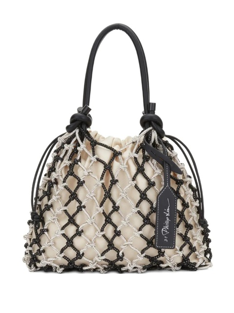 3.1 Phillip Lim mini Sac knotted net tote bag - Neutrals - zdjęcie produktu nr 1