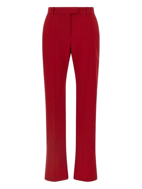 Alexander McQueen pleated flared trousers - zdjęcie produktu nr 1