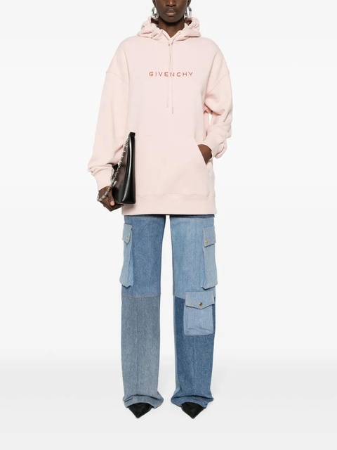 Givenchy 4G-motif cotton hoodie - Pink - zdjęcie produktu nr 2