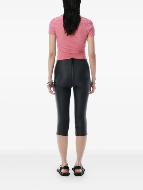 Alexander Wang logo-embossed T-shirt - Pink - zdjęcie produktu nr 2