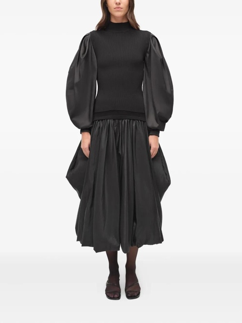 Simkhai Jackie long-sleeve blouse - Black - zdjęcie produktu nr 1