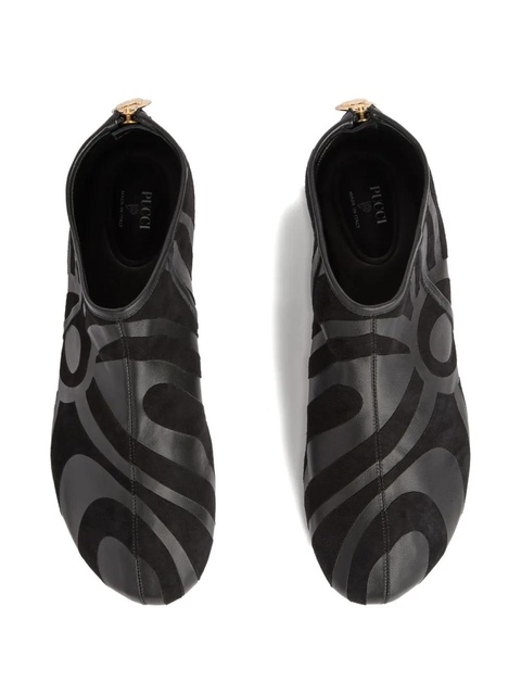 PUCCI print zip flat shoes - Black - zdjęcie produktu nr 2