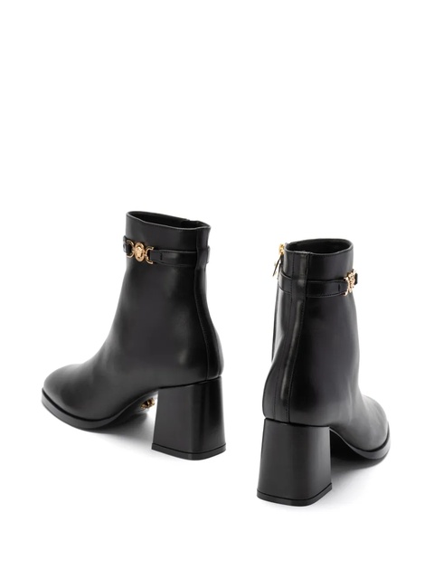 Versace leather ankle boots - Black - zdjęcie produktu nr 1