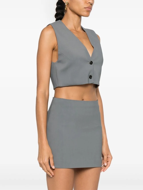 Nanushka Suree vest - Blue - zdjęcie produktu nr 1