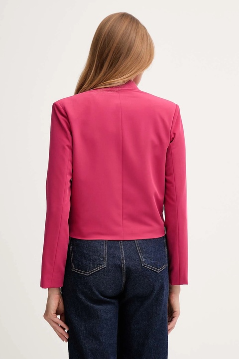 United Colors of Benetton kurtka kolor różowy przejściowa 2R4CDW03B - zdjęcie produktu nr 1