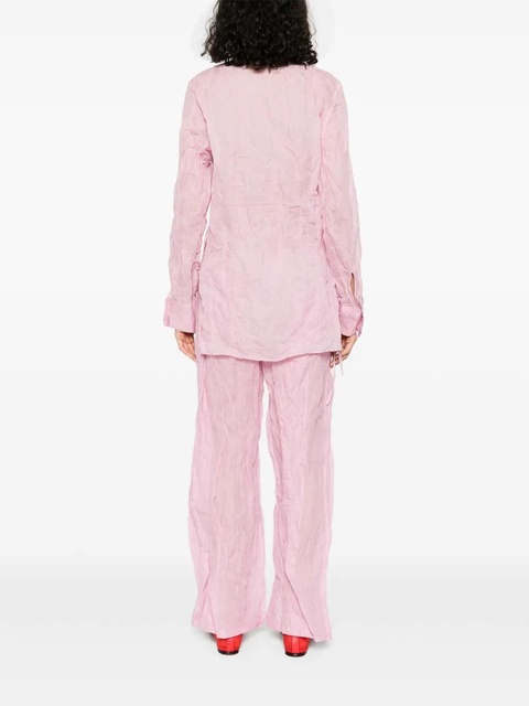 Christopher Esber crushed shirt - Pink - zdjęcie produktu nr 2