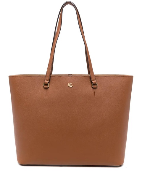 Lauren Ralph Lauren medium Karly tote bag - Brown - zdjęcie produktu nr 1