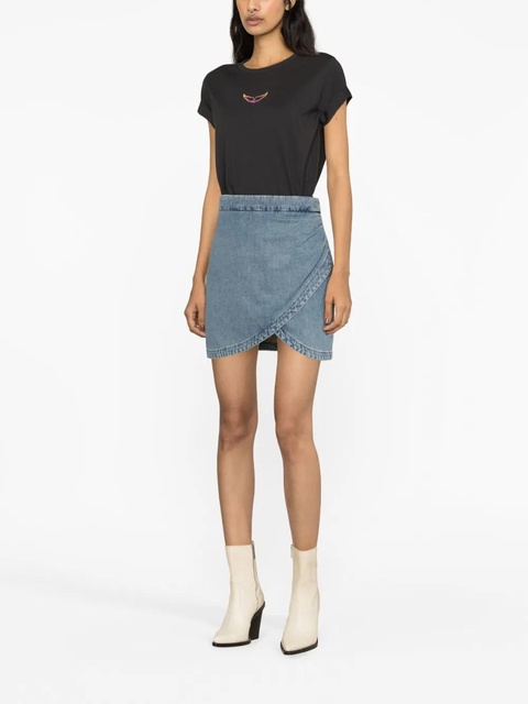 Zadig&Voltaire Julipe denim skirt - Blue - zdjęcie produktu nr 1