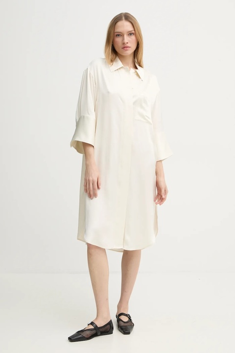 Day Birger et Mikkelsen sukienka Noe kolor beżowy mini oversize DAY65243794 - zdjęcie produktu nr 1