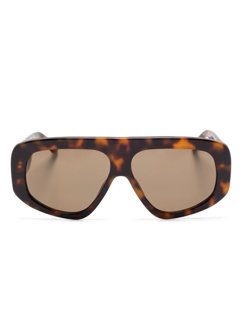 The Attico Milano sunglasses - Brown - zdjęcie produktu nr 2