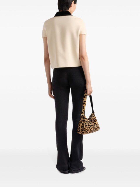 Prada velvet-collar jacket - Neutrals - zdjęcie produktu nr 2