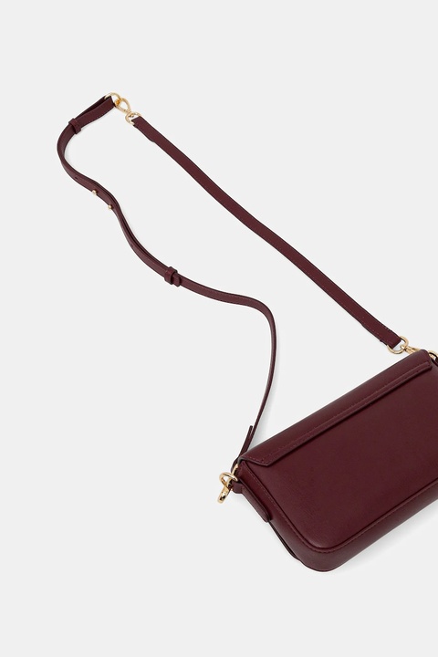 Tommy Hilfiger torebka kolor bordowy AW0AW17677 - zdjęcie produktu nr 2