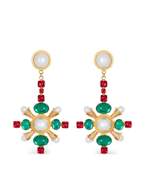 Balmain Baroque pendant earrings - Gold - zdjęcie produktu nr 1