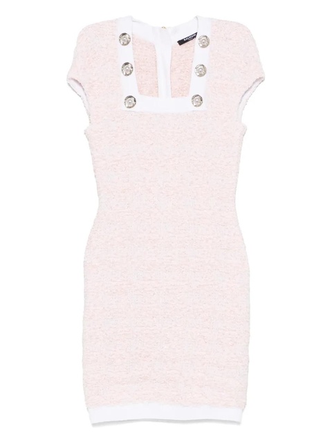 Balmain tweed mini dress - Pink - zdjęcie produktu nr 1