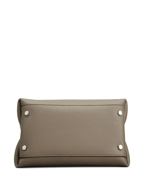 Tod's T-logo leather mini bag - Brown - zdjęcie produktu nr 2