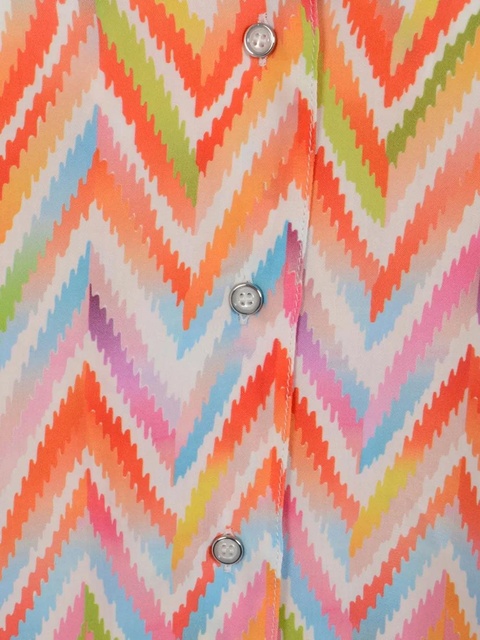 Missoni zigzag-print shirt - Pink - zdjęcie produktu nr 2