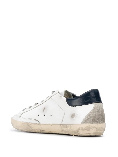 Golden Goose Super-Star distressed-finish sneakers - White - zdjęcie produktu nr 2