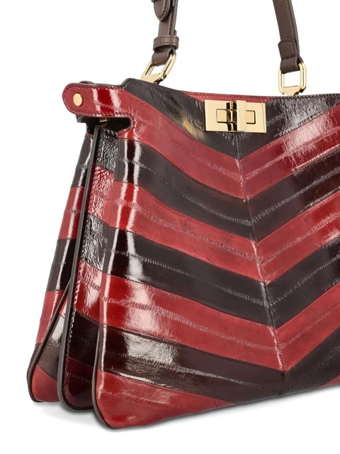 FENDI medium Peekaboo Soft shoulder bag - Brown - zdjęcie produktu nr 2