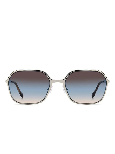 Isabel Marant Eyewear geometric-frame sunglasses - Blue - zdjęcie produktu nr 1
