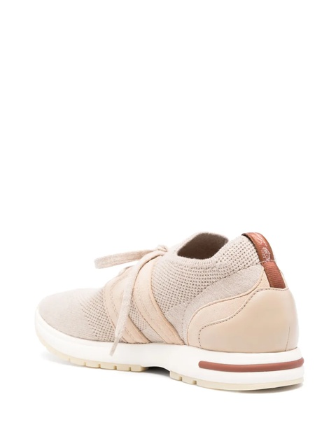 Loro Piana lace-up sock-ankle sneakers - Neutrals - zdjęcie produktu nr 2