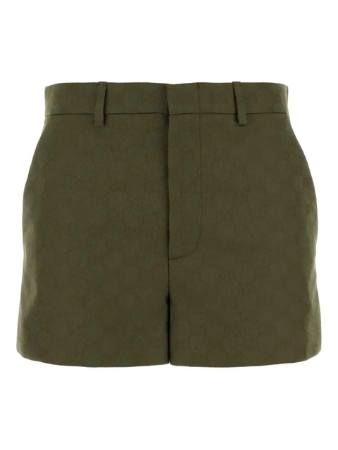 Gucci GG monogram shorts - Green - zdjęcie produktu nr 1