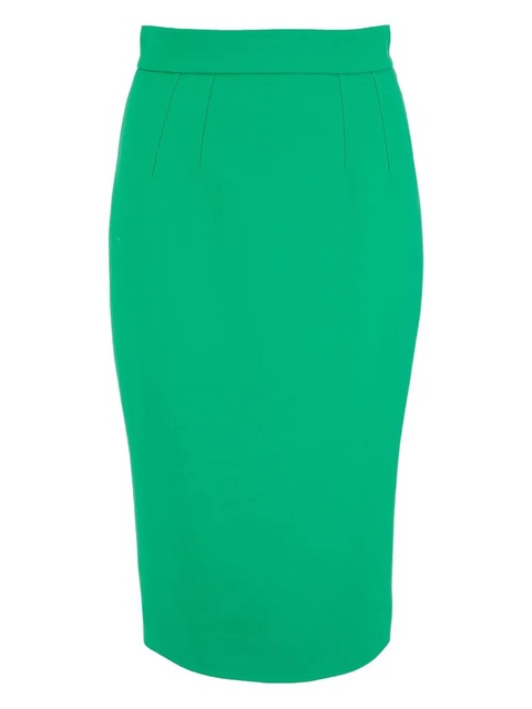 Dolce & Gabbana back-slit zip skirt - Green - zdjęcie produktu nr 1
