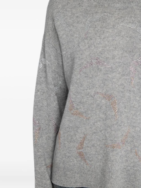 Zadig&Voltaire Markuz wings-detail sweater - Grey - zdjęcie produktu nr 1