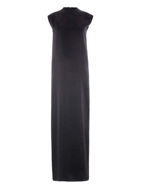 Balenciaga sleeveless raw-edge dress - Black - zdjęcie produktu nr 1