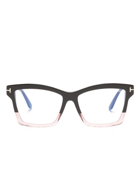 TOM FORD Eyewear square-frame glasses - Brown - zdjęcie produktu nr 1