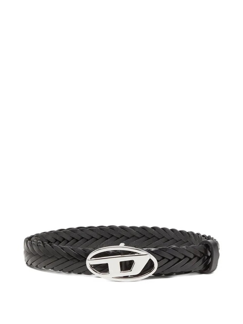 Diesel B-1dr 20 braided belt - Black - zdjęcie produktu nr 1