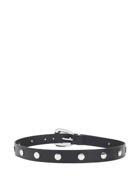 The Frankie Shop studded leather belt - Black - zdjęcie produktu nr 2