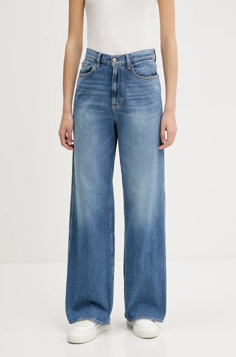 Tommy Jeans jeansy damskie kolor niebieski DW0DW20048 - zdjęcie produktu nr 1