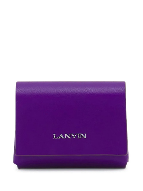 Lanvin logo-print AirPods case - Purple - zdjęcie produktu nr 1