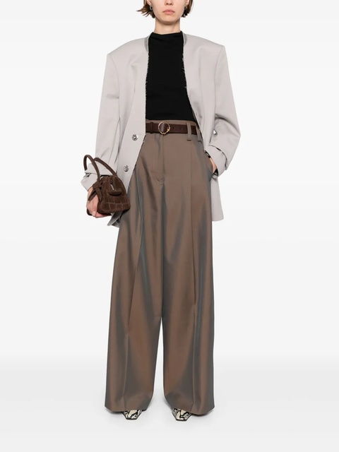 Jil Sander wide-leg trousers - Brown - zdjęcie produktu nr 2