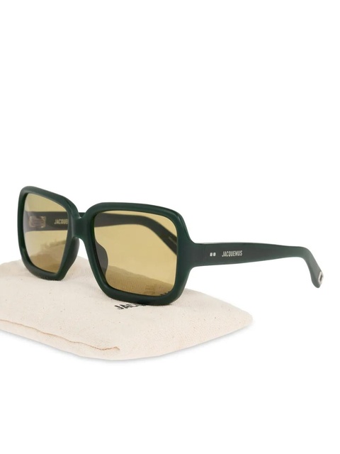 Jacquemus Jac86 sunglasses - Green - zdjęcie produktu nr 2