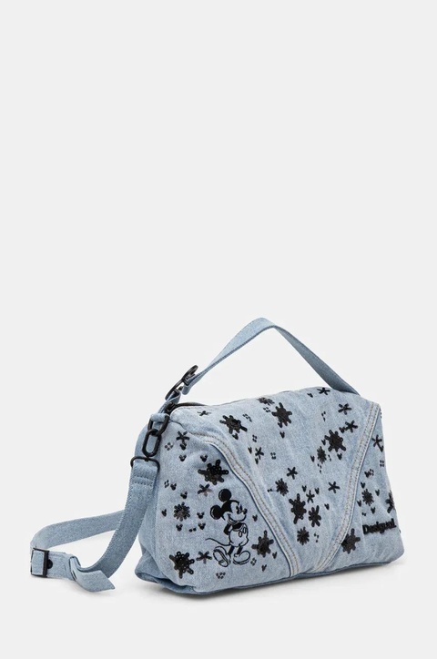 Desigual torebka MICKEY SPLE kolor niebieski 25SAXD27 - zdjęcie produktu nr 1