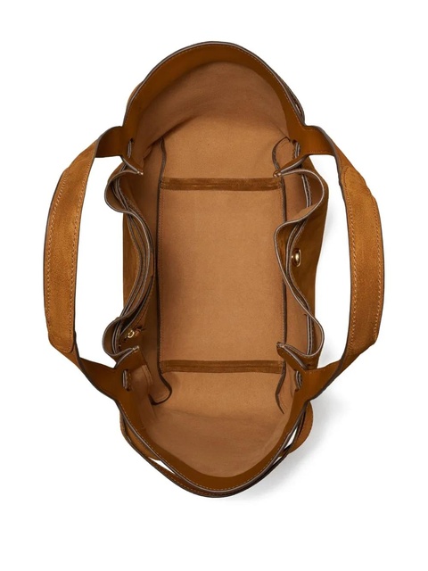 Tory Burch large Romy tote bag - Brown - zdjęcie produktu nr 2