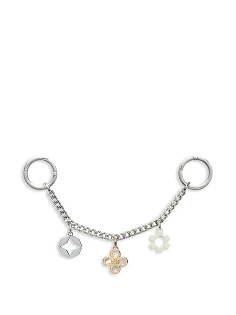 Tory Burch charm key fob - Silver - zdjęcie produktu nr 1