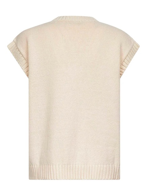 Weekend Max Mara v-neck sleeveless sweater - Neutrals - zdjęcie produktu nr 2