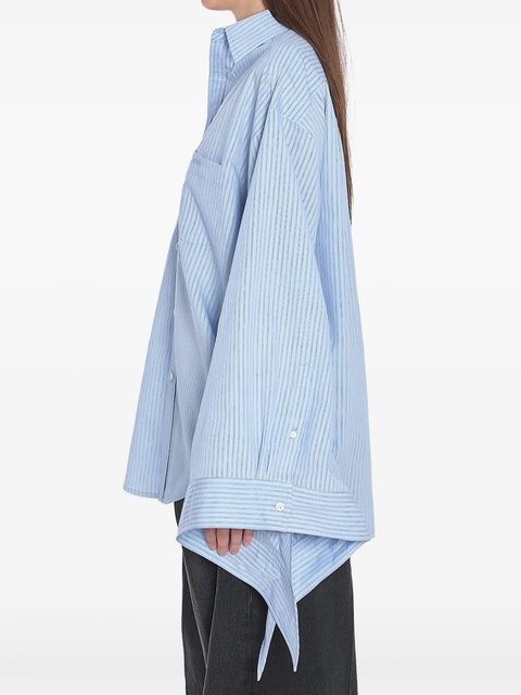 Balenciaga cotton shirt - Blue - zdjęcie produktu nr 2