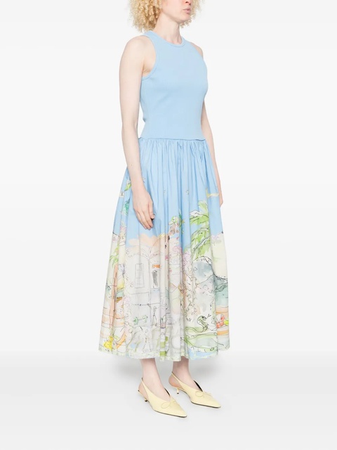 ALEMAIS Anouk Tank midi dress - Blue - zdjęcie produktu nr 2