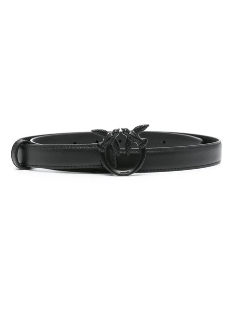 PINKO Love Birds-buckle thin belt - Black - zdjęcie produktu nr 1