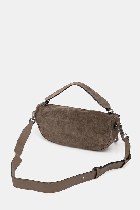 Gianni Chiarini torebka zamszowa CINDY kolor brązowy BS.11700.CM - zdjęcie produktu nr 2