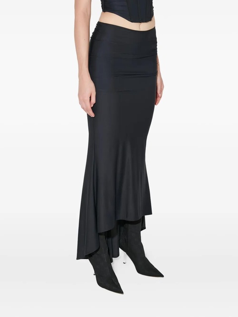 MISBHV Pandora gathering midi skirt - Black - zdjęcie produktu nr 1